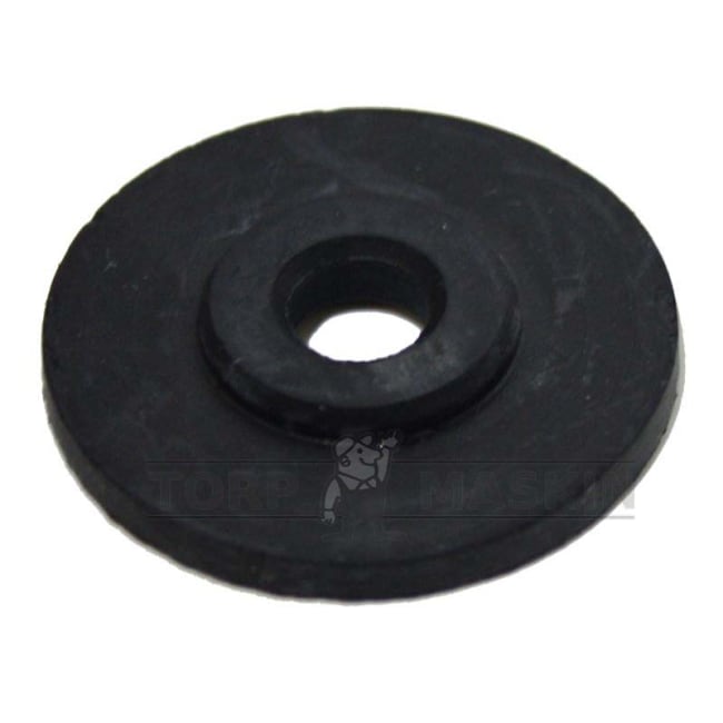 GUMMISKIVE BAKRUTE 40S  Ø35 MM M/KRAGE