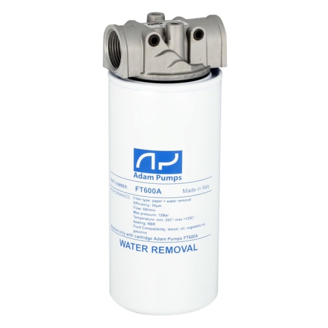 FILTERSETT MED VANNUTSKILLER 1"BSP