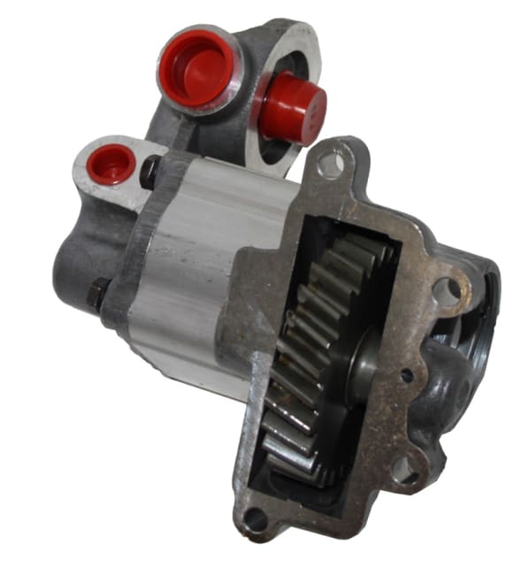 Hydraulikkpumpe motormontert