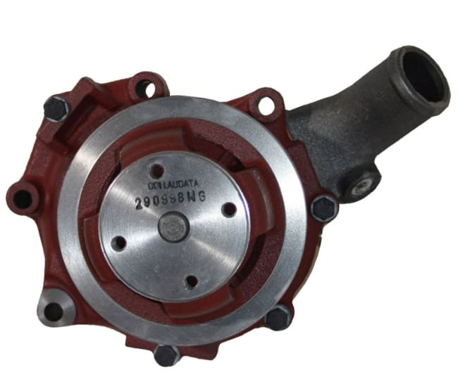 Vannpumpe enkel reim m/hus