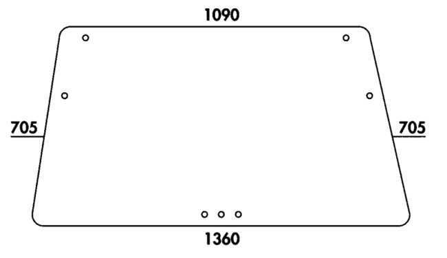 BAKRUTE FRONTRUTE DEUTZ DX85/90/110