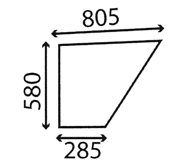 DØRRUTE NEDRE V/S SEK80