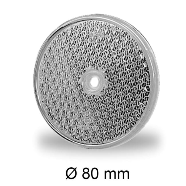 REFLEKS RUND KLAR Ø80