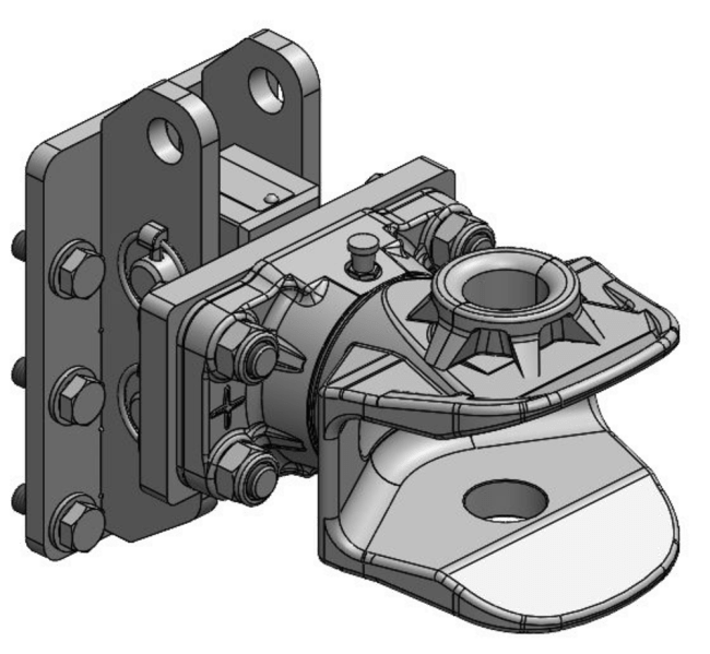 Hengerfeste - Clevis type Pluggable with console