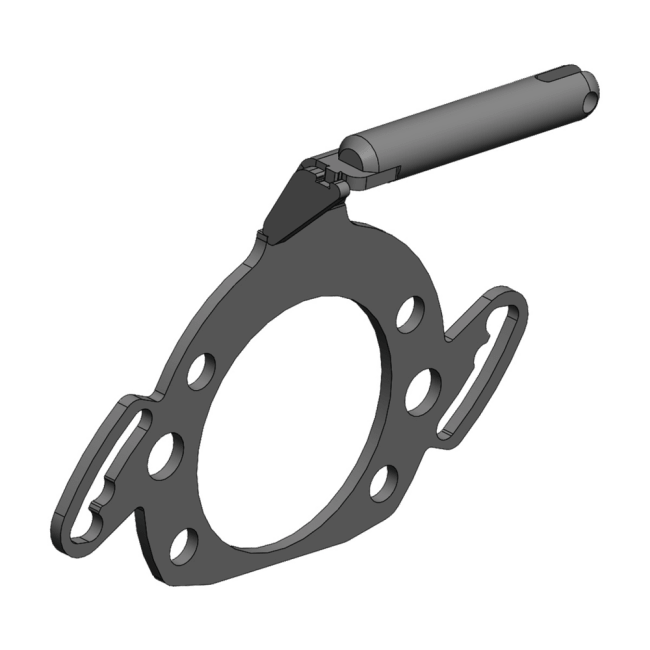 Tilhengerkobling - reservedeler Actuating Handle