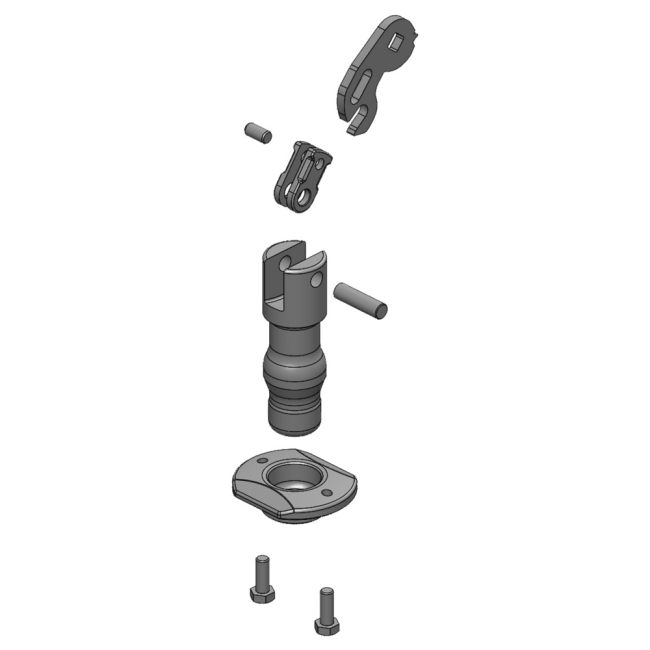 Tilhengerkobling - reservedeler Coupler Bolt Set