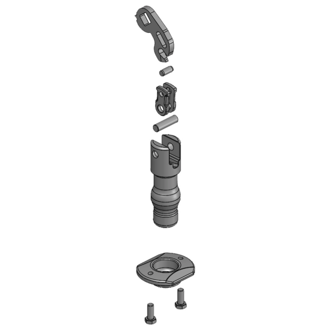 Tilhengerkobling - reservedeler Coupler Bolt Set