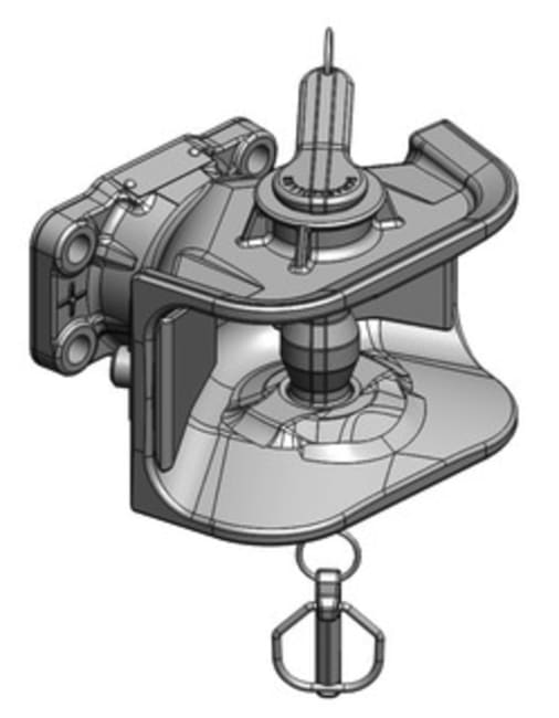 Hengerfeste - Clevis type Flens versjon