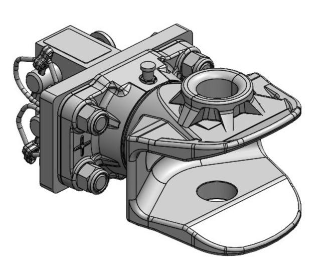 Hengerfeste - Clevis type Pluggable with console