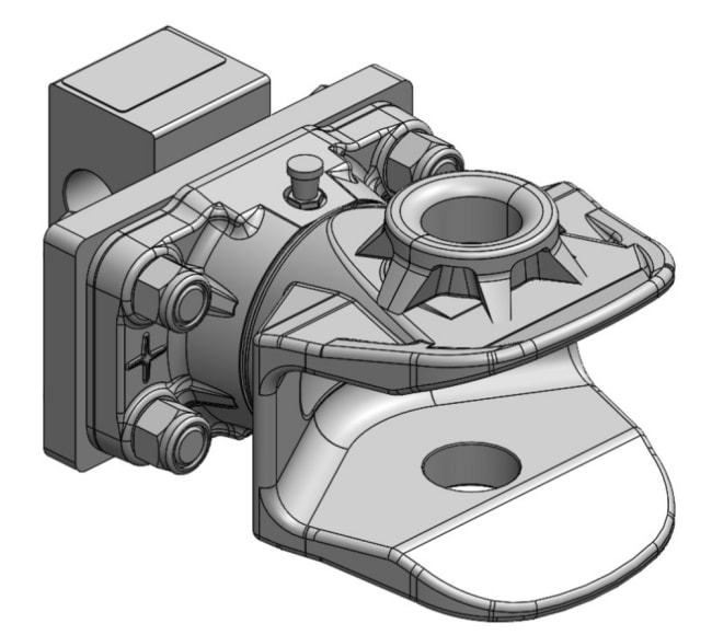 Hengerfeste - Clevis type Pluggable with console