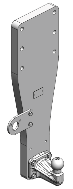 Komponenter og spesialløsninger ISO-50 bil hengerfeste