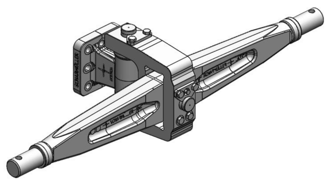 Trepunktsfeste Trekkstang feste