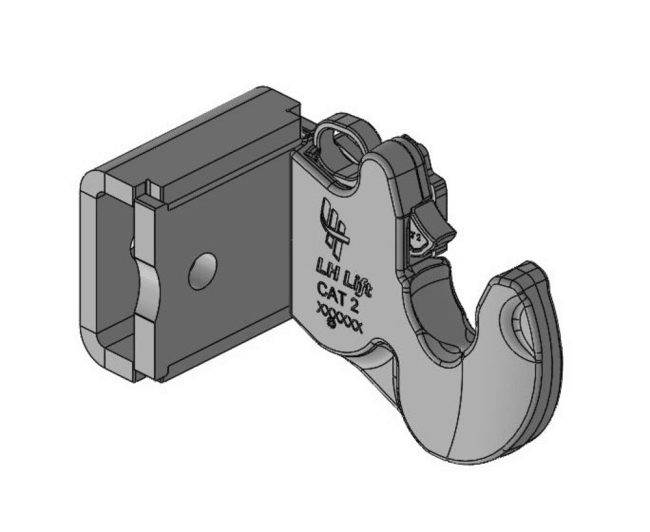 Trepunktsfeste Trekkstangfeste