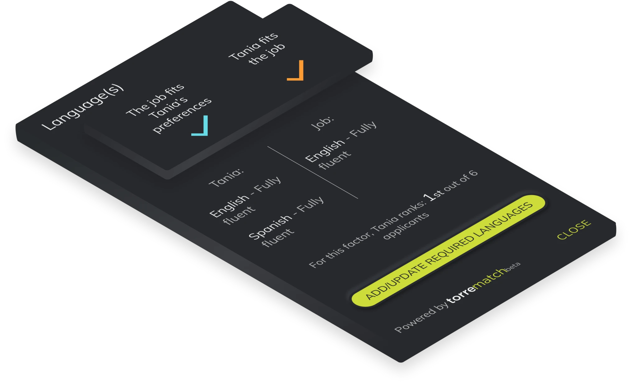 Language fluency validation