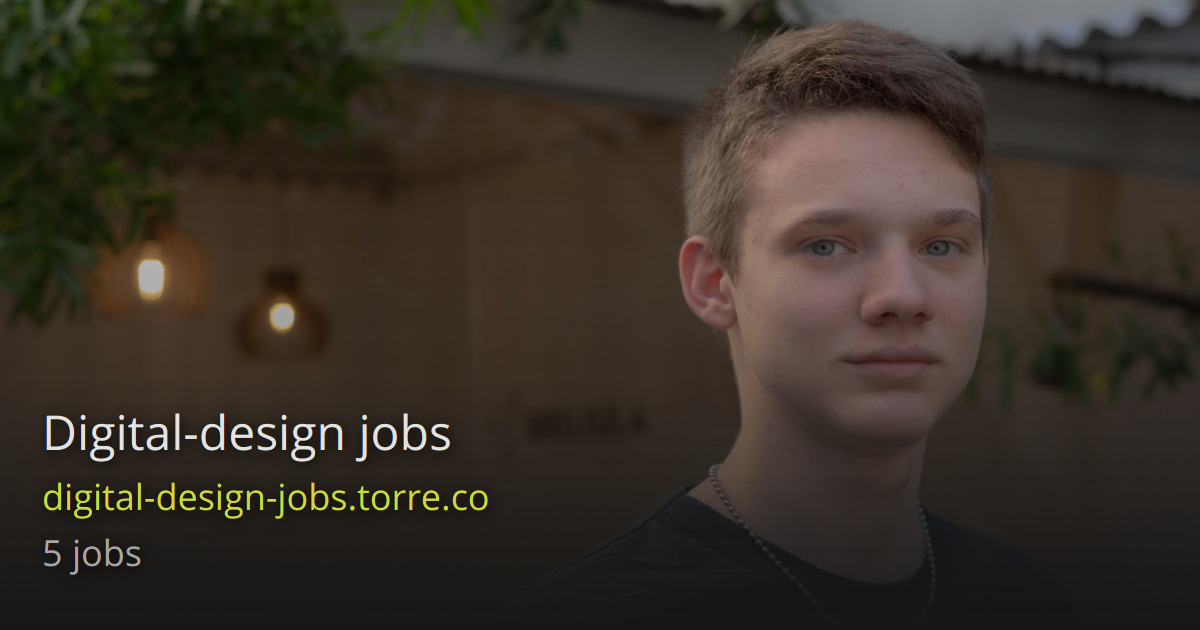 digital design jobs