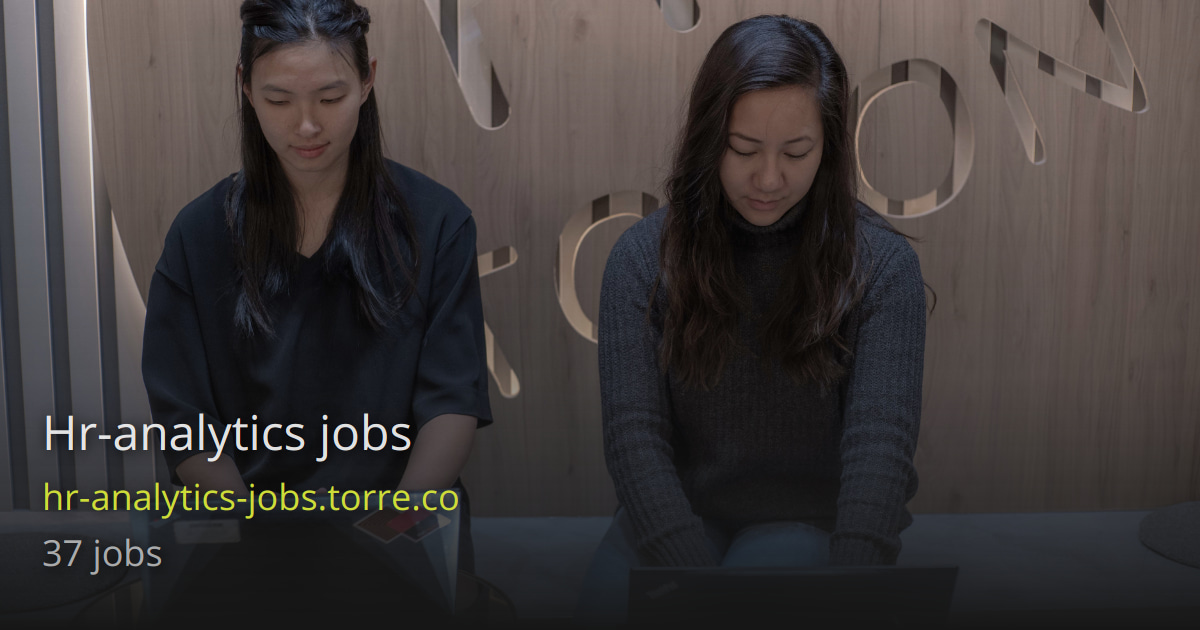 Hr Analytics Jobs