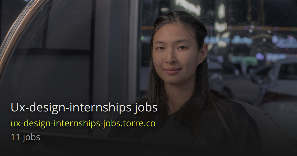 UX design jobs Torre