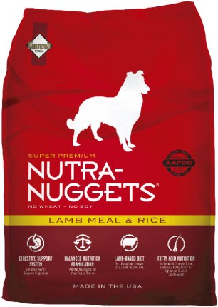 nutra nuggets lamb meal and rice