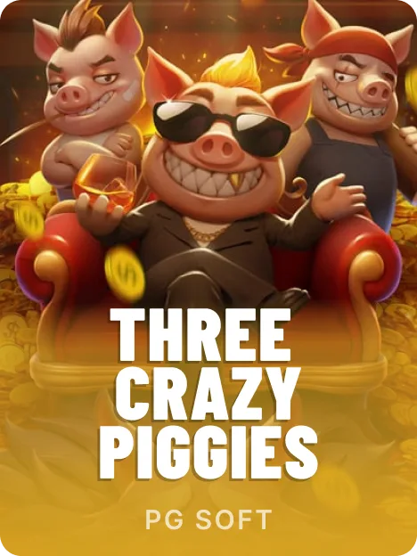 Three Crazy Piggies