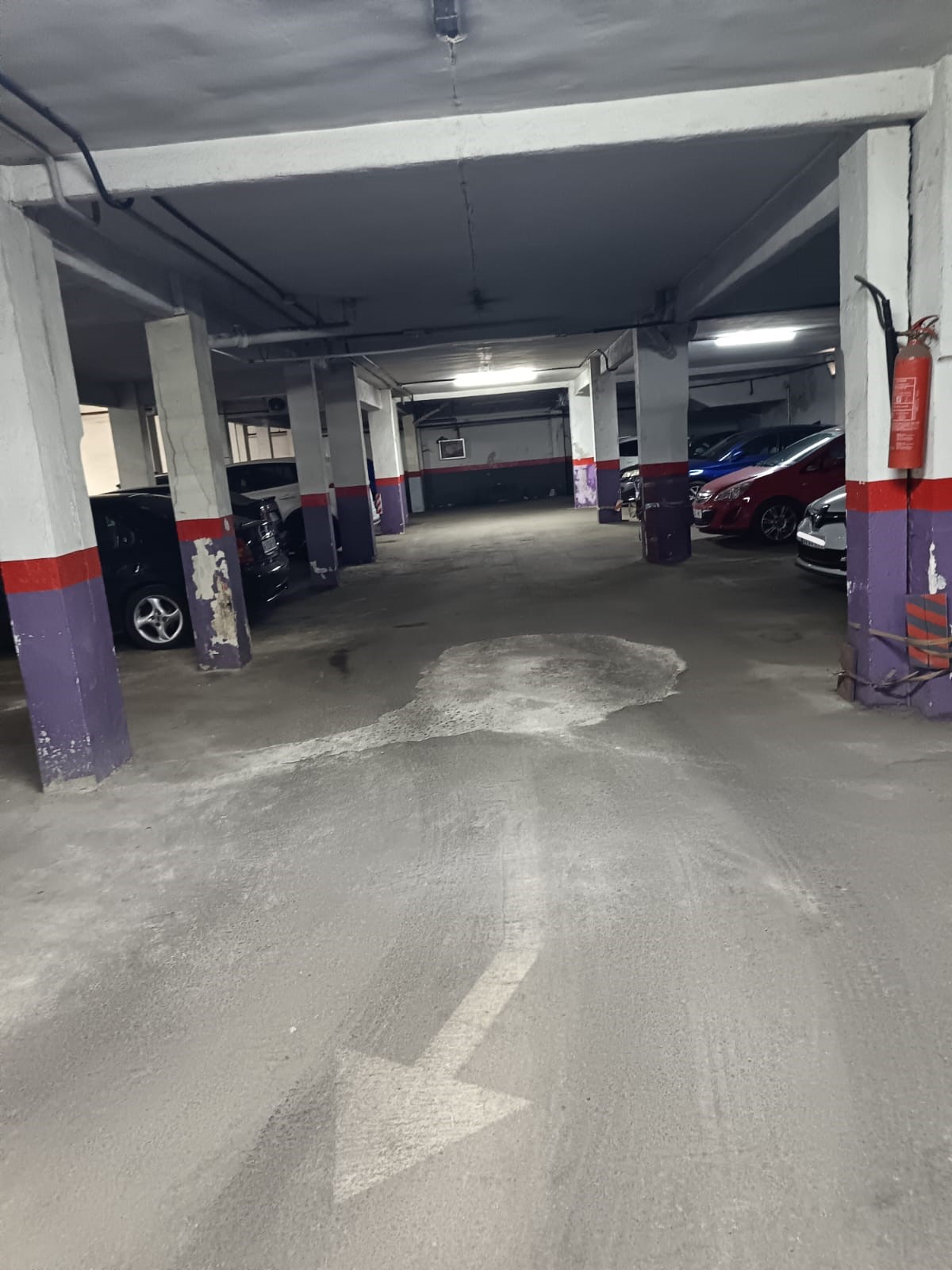 Parking completo en Carabanchel