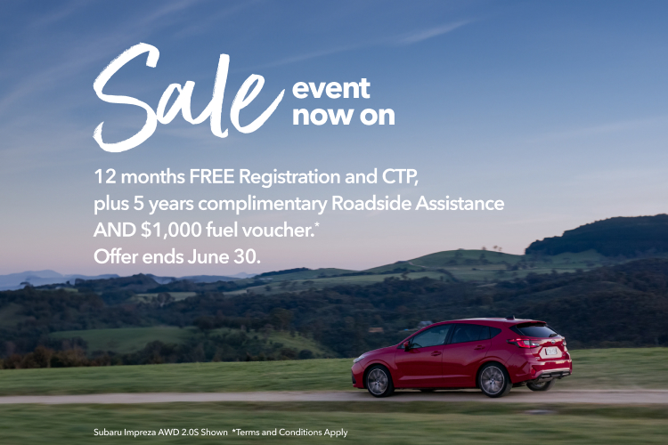 Get 12 months FREE rego and CTP insurance* Image