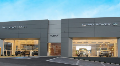 Hobart Land Rover logo