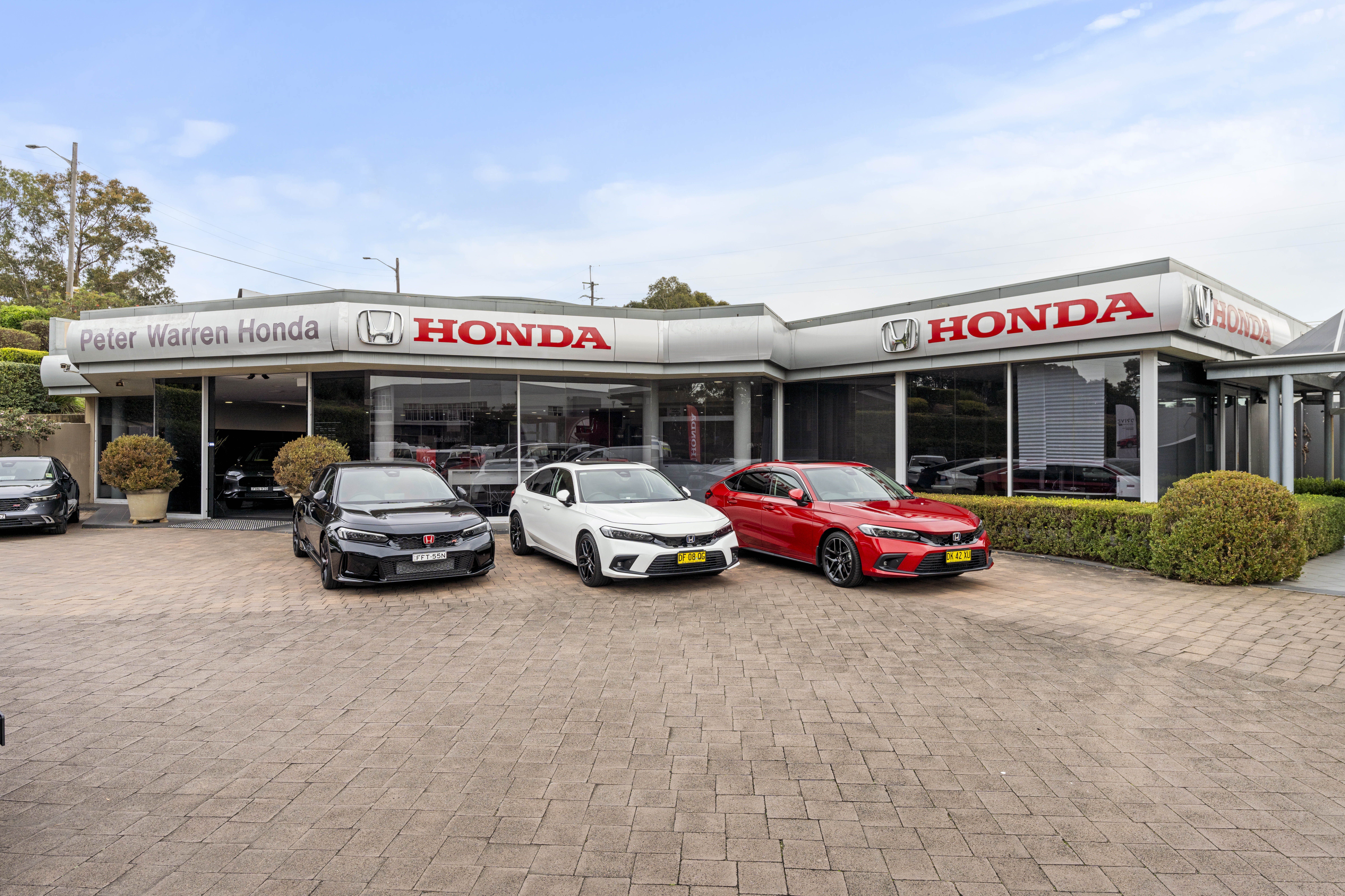 Peter Warren Honda logo