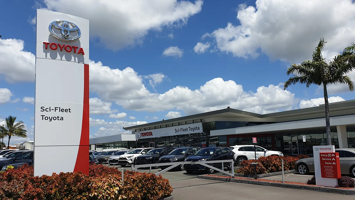 Sci-Fleet Toyota Brendale logo