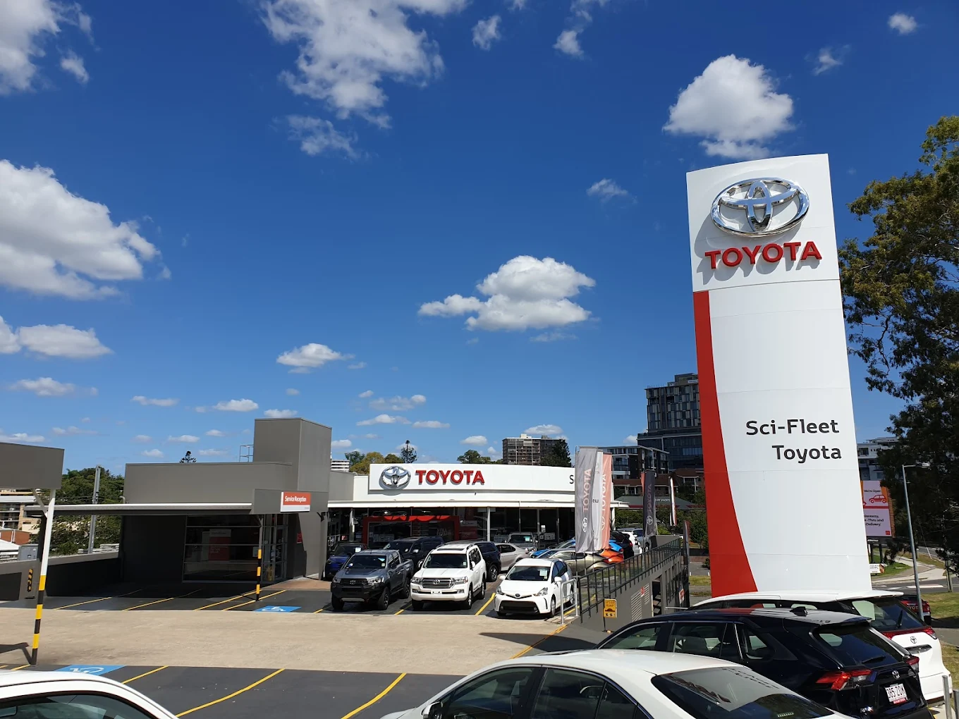 Sci-Fleet Toyota Taringa logo