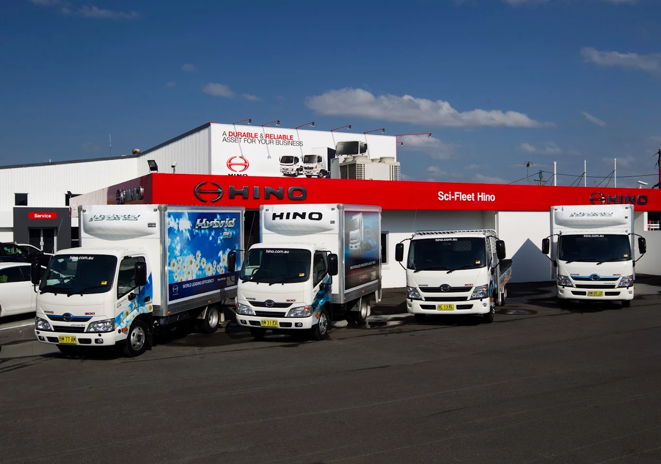 Sci-Fleet Hino Coopers Plains logo