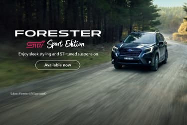 Special Edition Subaru Forester STI Sport AWD. From $52,990 driveaway* Image