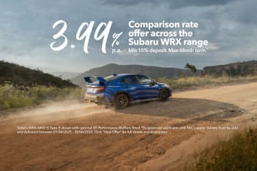 WRX Finance offer Image
