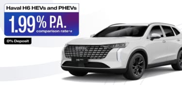 Haval H6 Finance Offer available on select Haval H6 Self Charging and Plug-in Hybrid models* Image