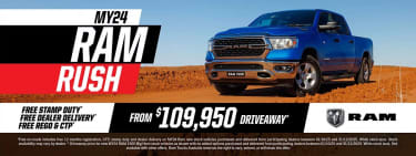 MY24 Ram Rush 1500 Big Horn - Free On-Roads Image