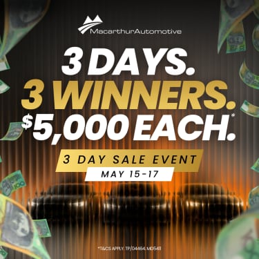 3-Day Sale Event 15-17 May26 Image