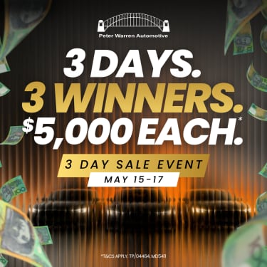 3-Day Sale Event 15-17 May26 Image
