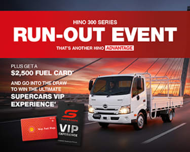 Hino 300 Series Run-Out Event Image