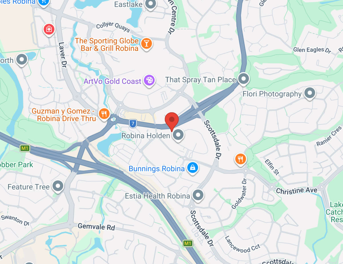 von Bibra Nissan Robina map