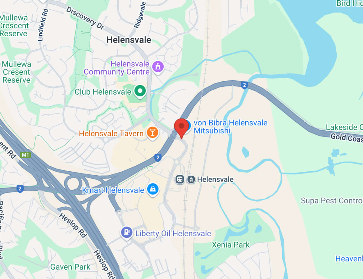 von Bibra Helensvale Village map