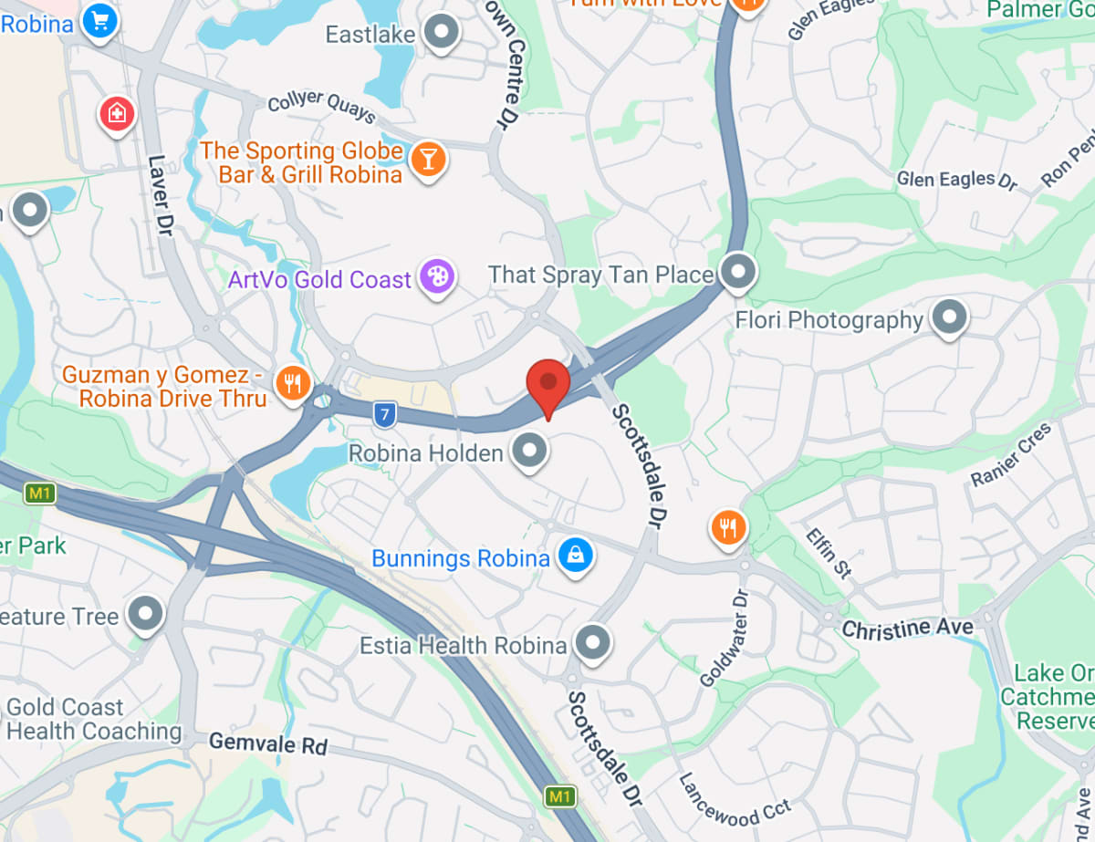 von Bibra Subaru Robina map