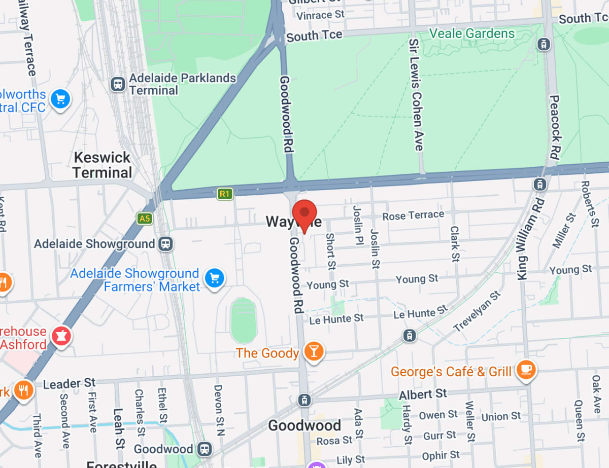 Chery Wayville map