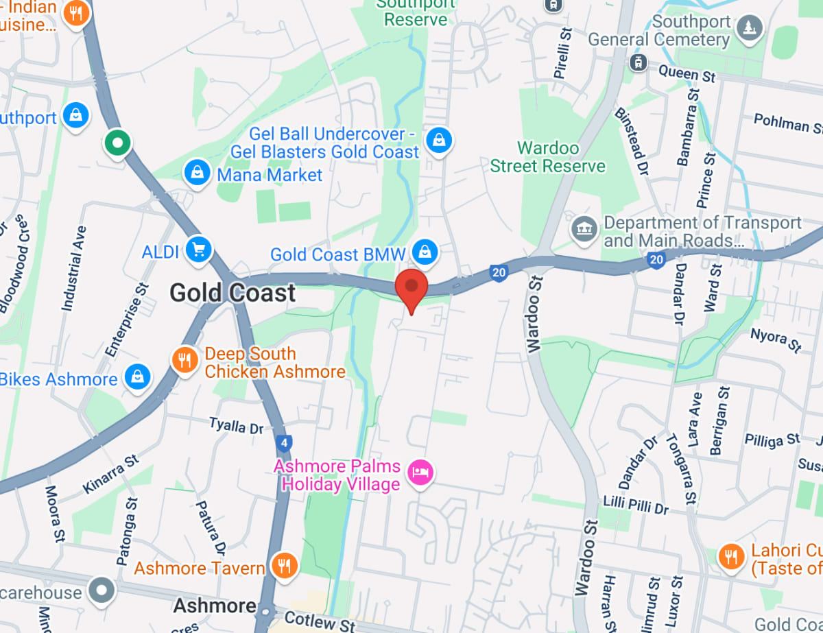 von Bibra Auto Group Ashmore map