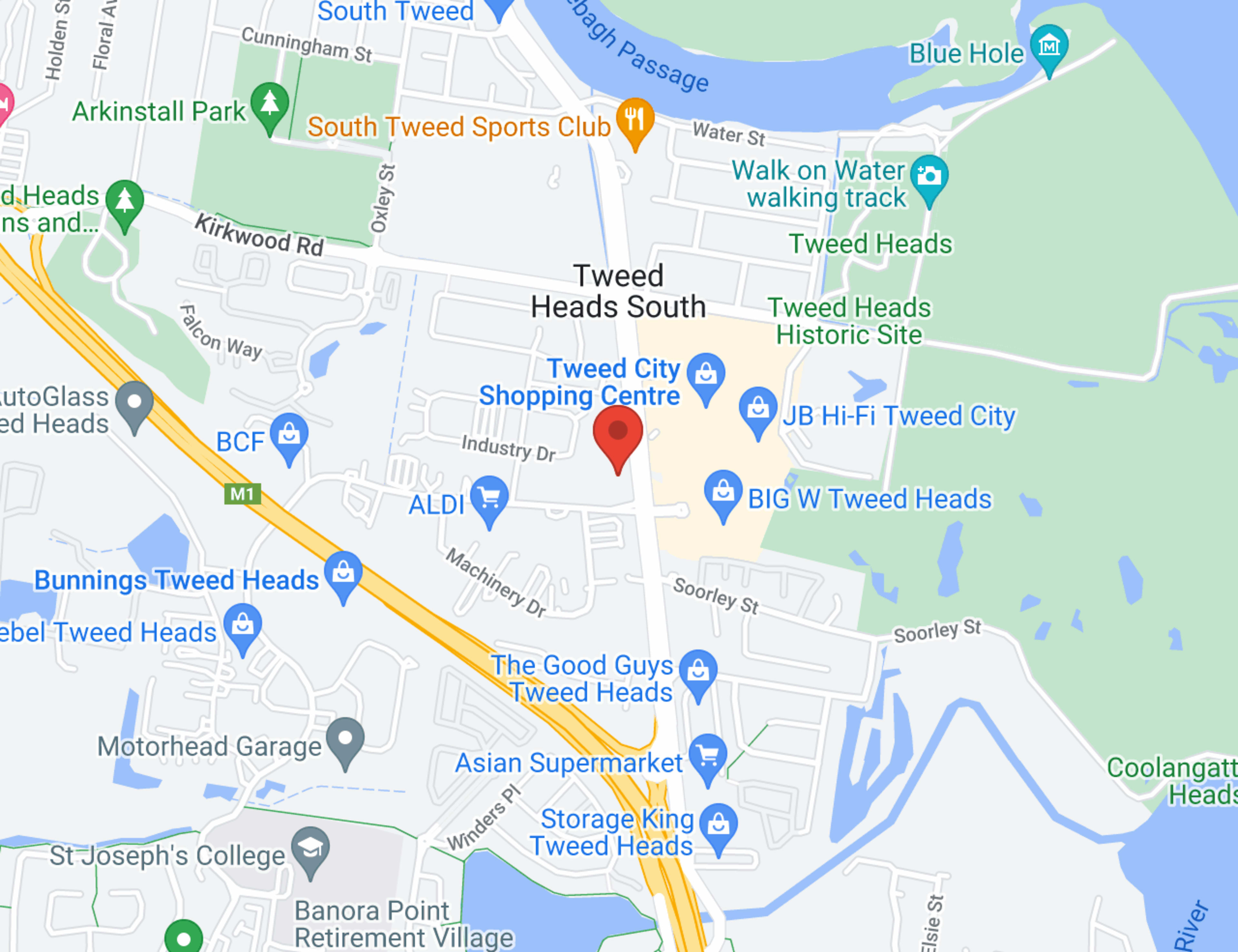 Tweed Jeep - Sales map