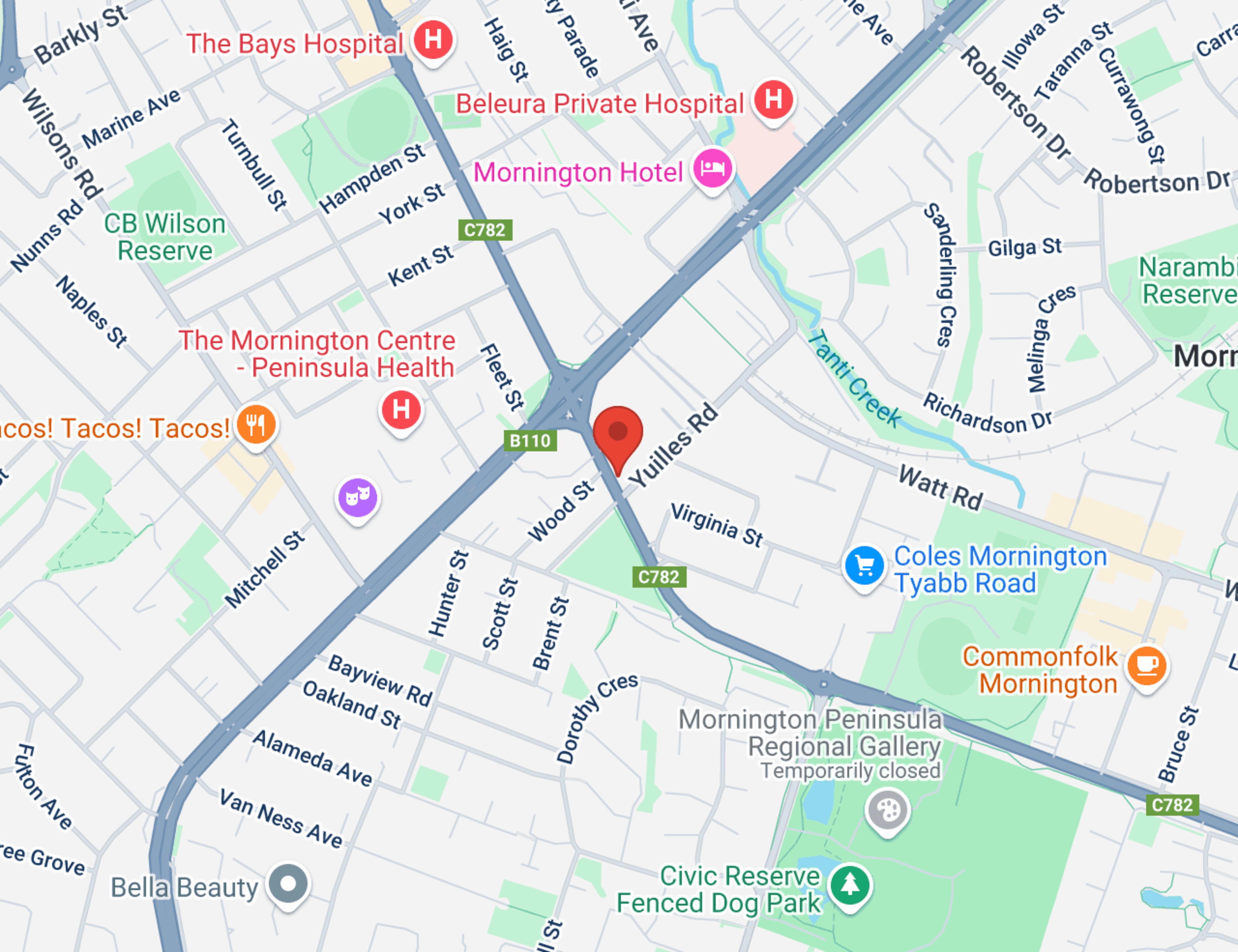 Peninsula Dealer Group Used Cars map