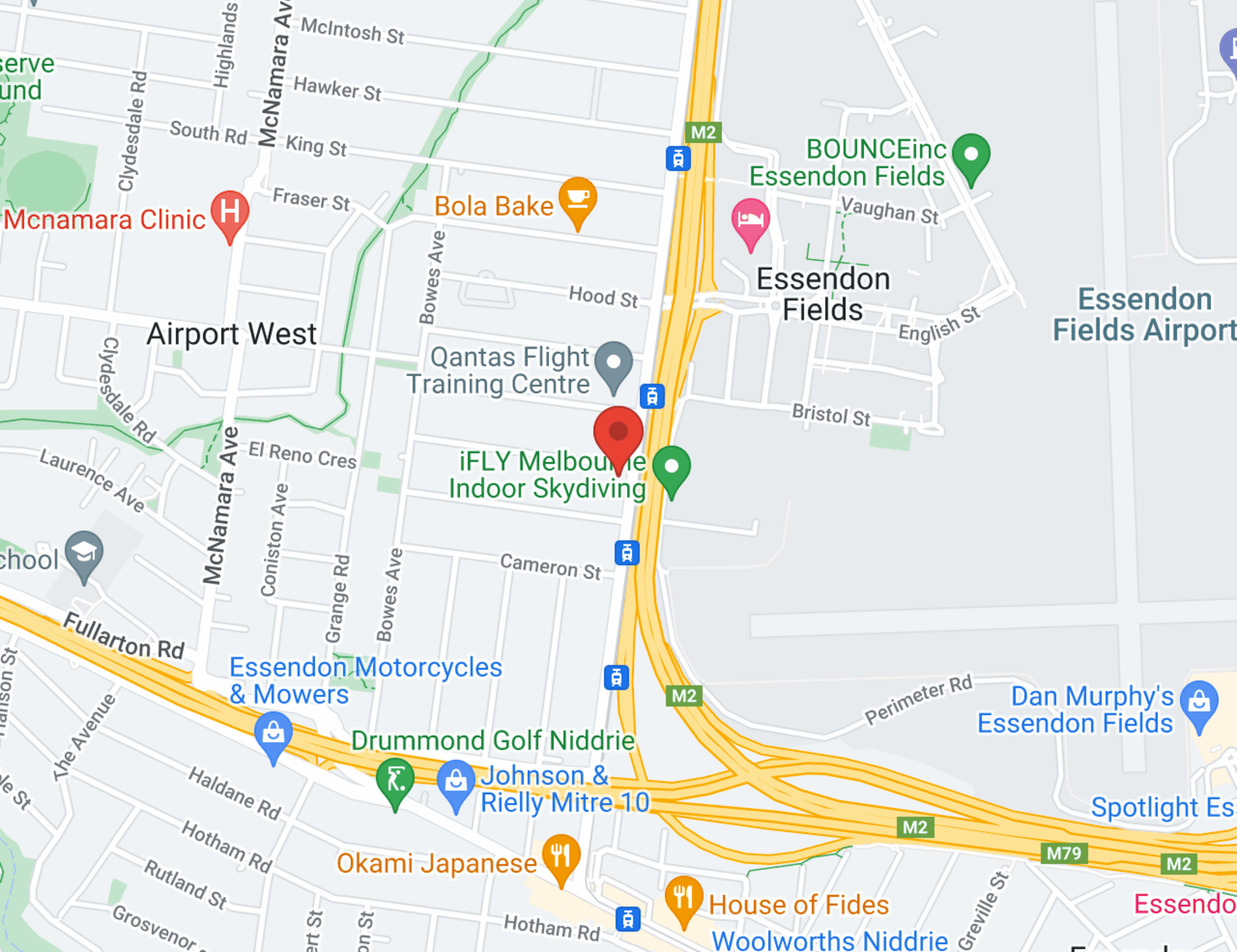 Used Cars Essendon - Service map