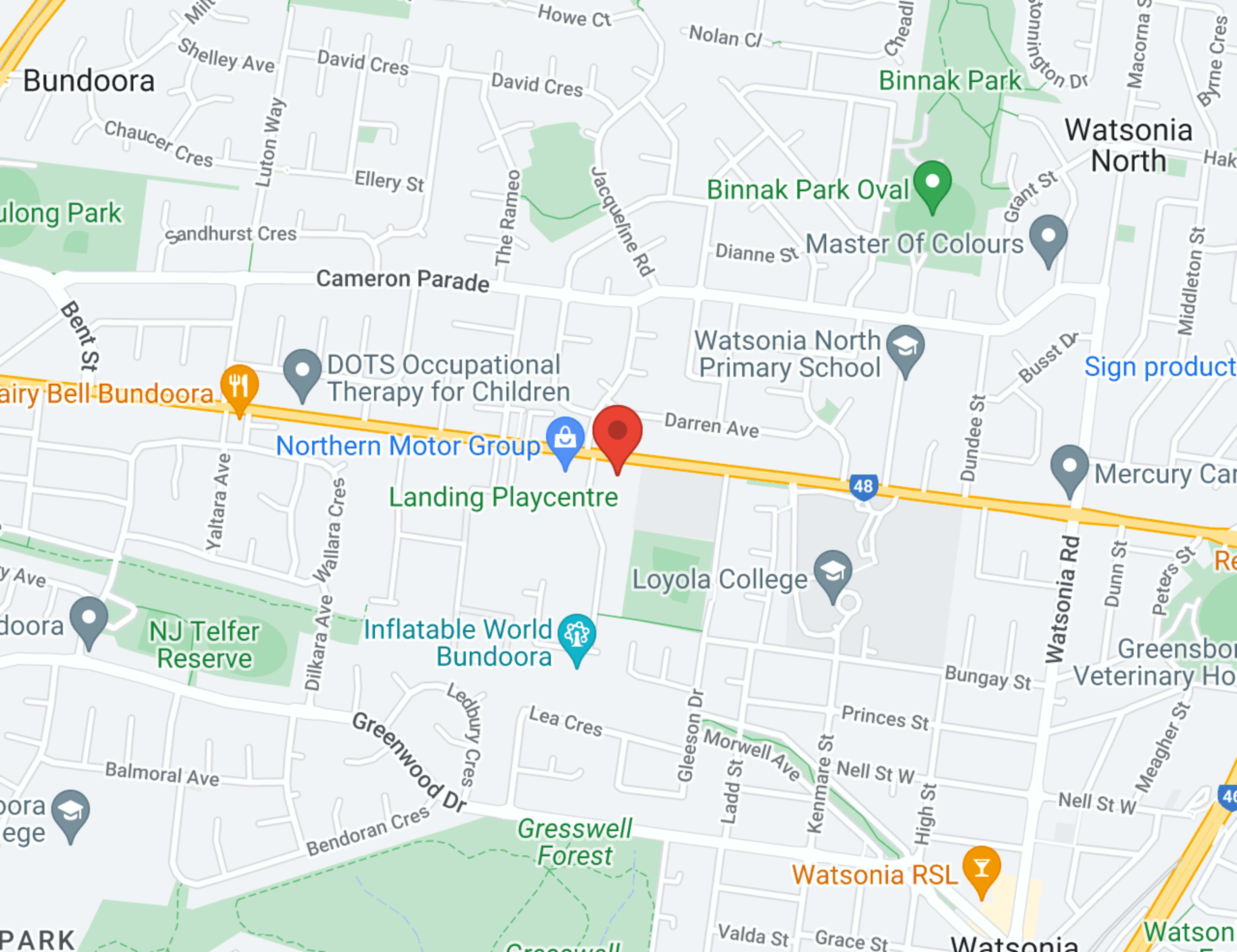 Northern SsangYong map