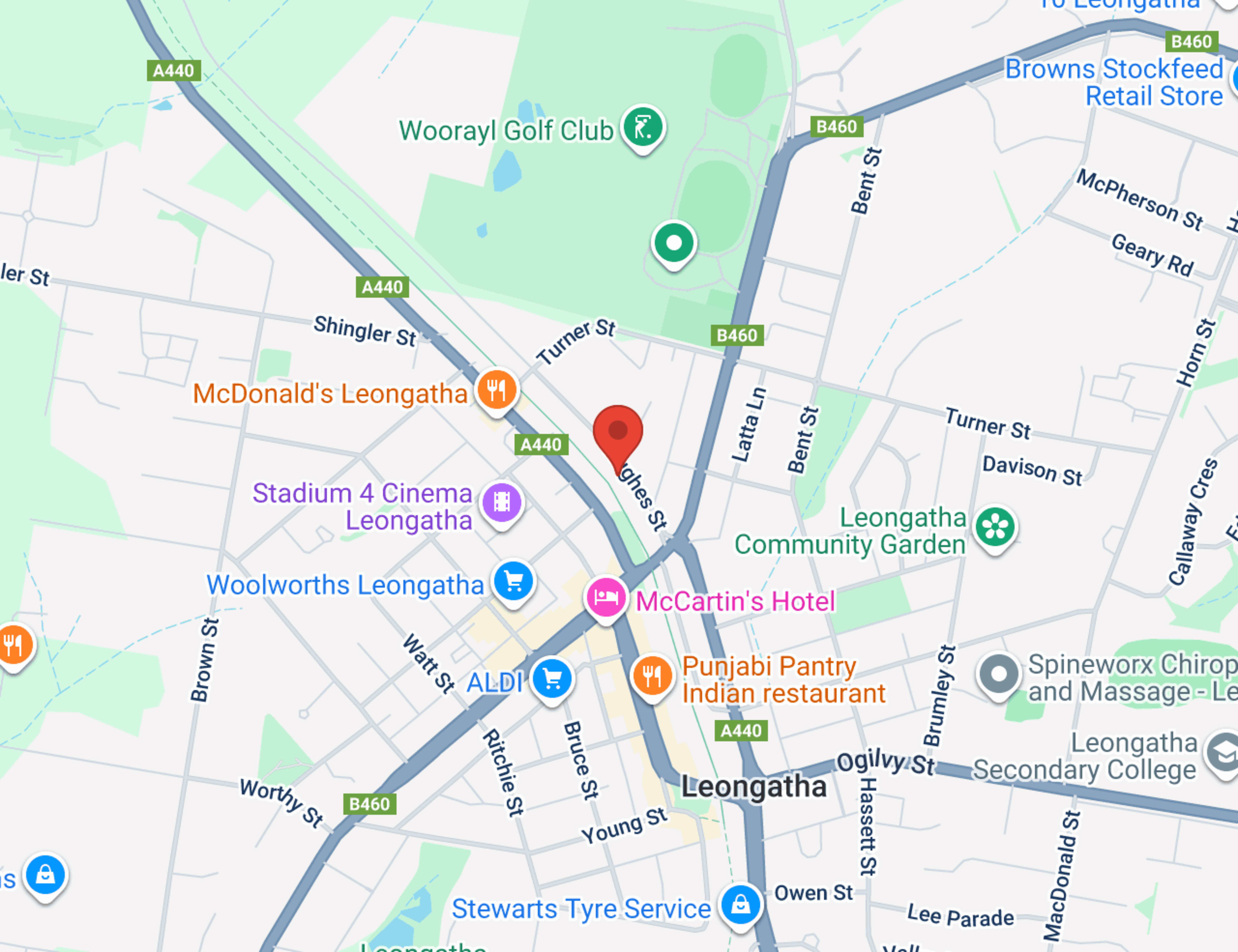 Leongatha Toyota - Sales map