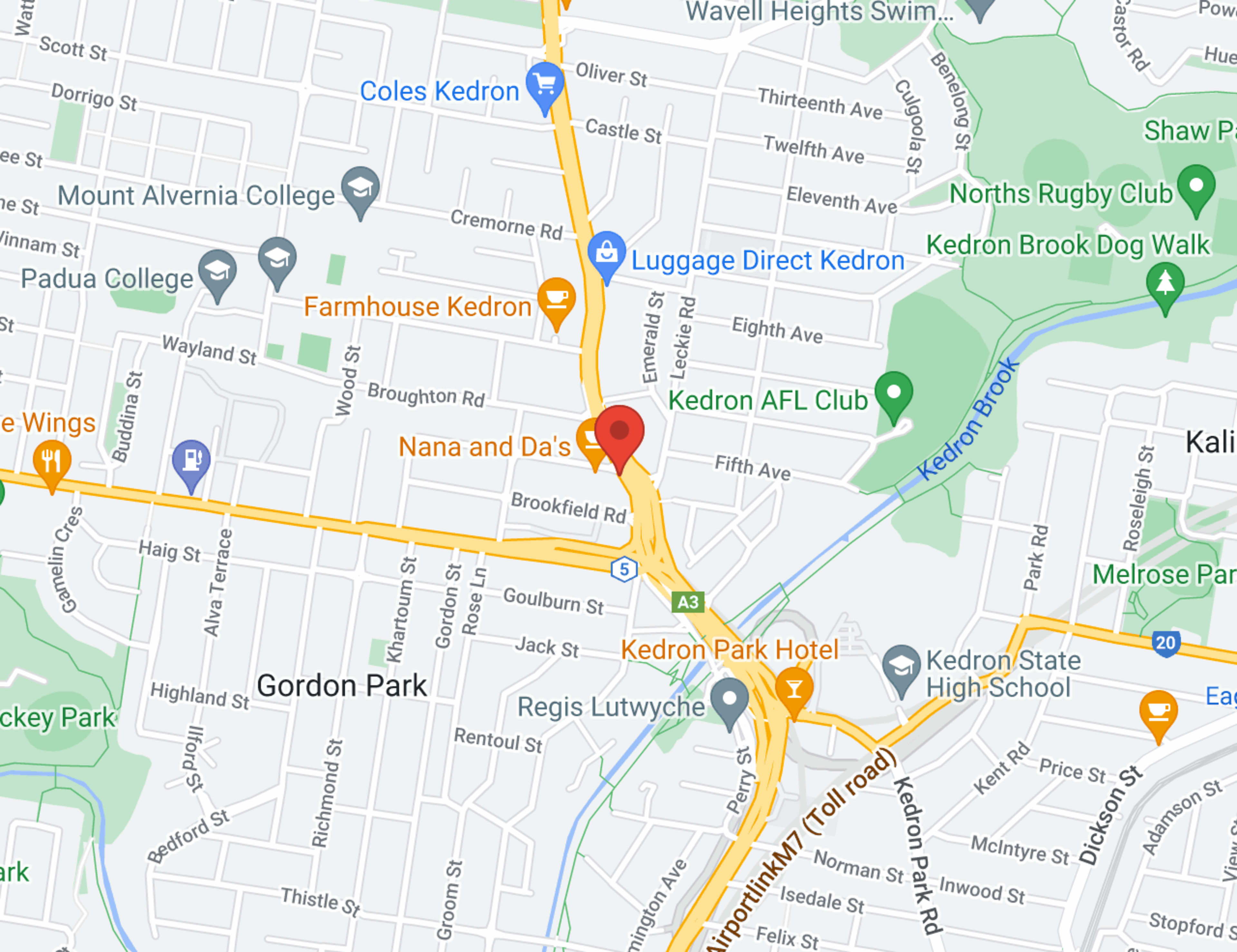 National Finance Solutions map