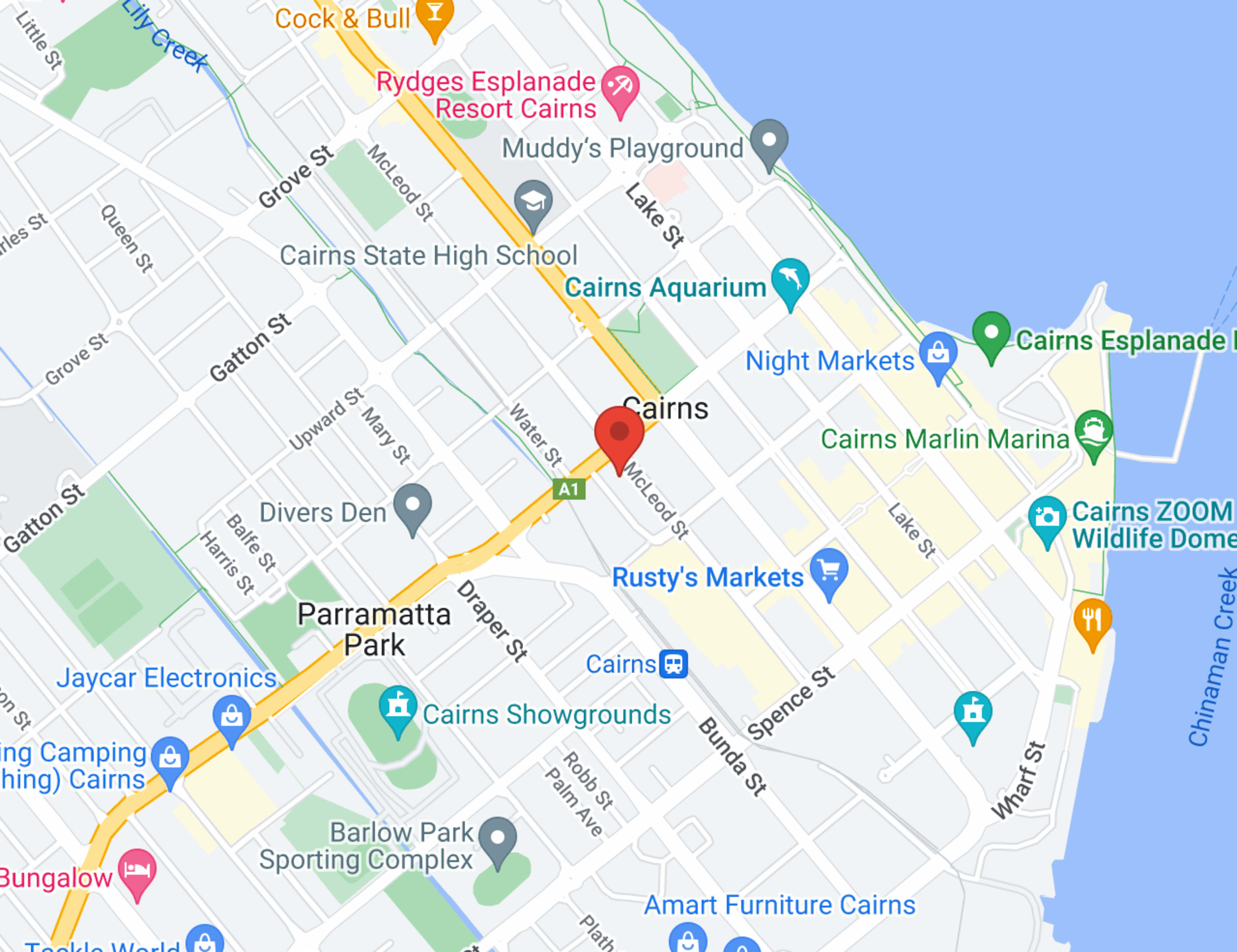 Trinity Ford Used Cars map