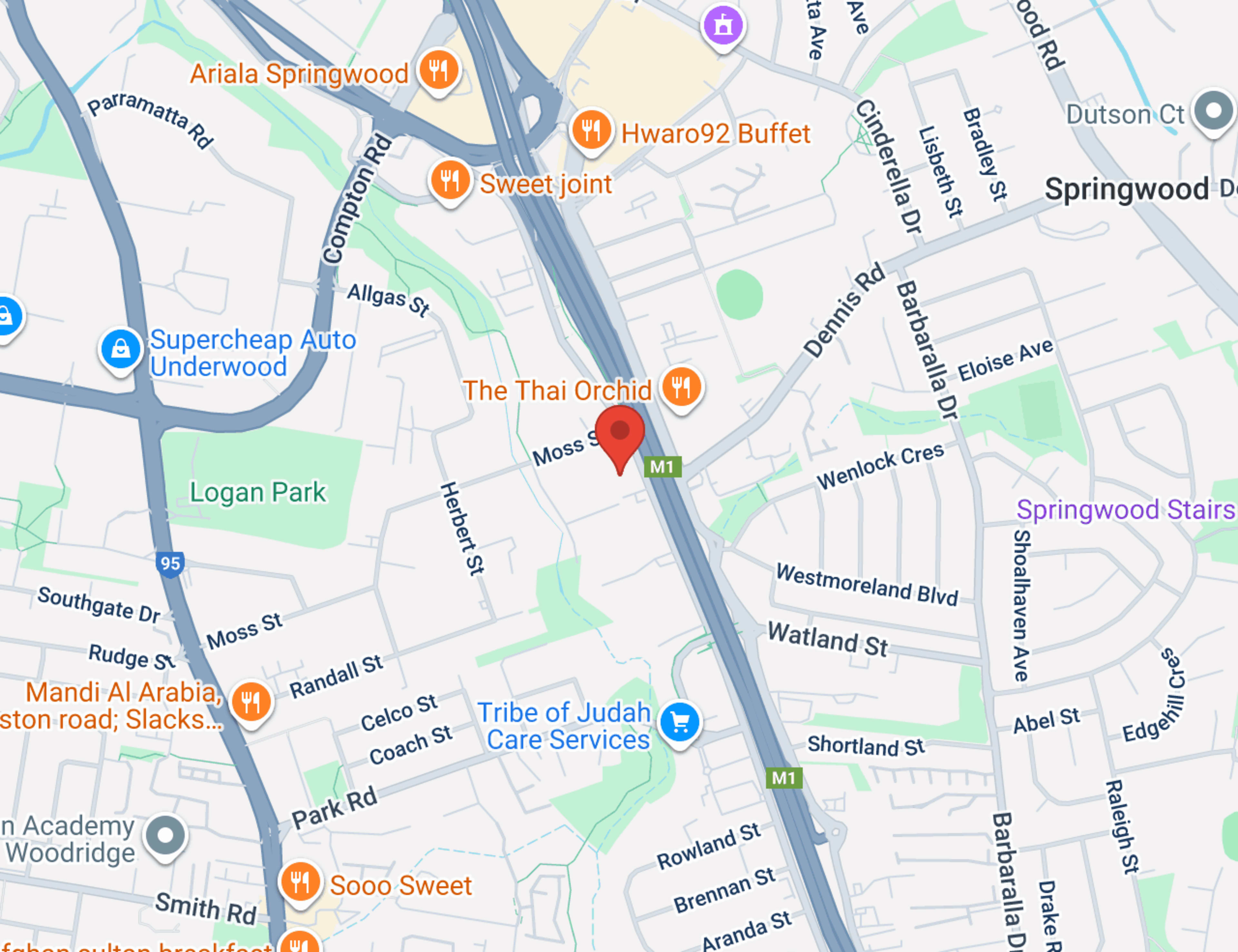 Audi Centre South Brisbane Pre-Owned - Sales map